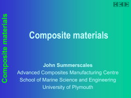 Marine/Composites research opportunities