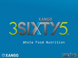 XANGO 3SIXTY5 Powerpoint Presentation