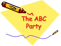 The ABC Party