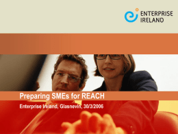 Enterprise Ireland Presentation - Envirocentre