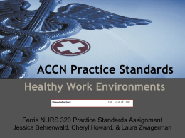ACCN Practice Standards