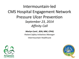 HEN Readmission Affinity Call