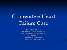Cooperative Heart Failure Care