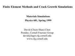 Teraflop Crack Growth Simulation Need: Hydraulic Fracturing