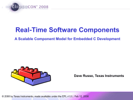 RTSC Technical Overview - EclipseCon France 2015