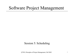 Software Project Management