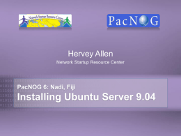 ubuntu-9.04-install - Network Startup Resource Center