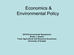 Environmental Economics and Policy (EEP)