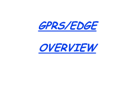 GPRS in BSS overview