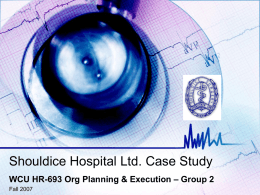 Shouldice Hospital - A Case Study .ppsx