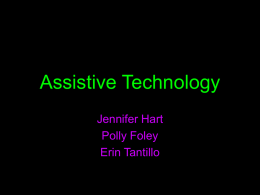 Assistive Technology - NIU College of Education