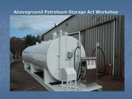 Aboveground Petroleum Storage Act (APSA)