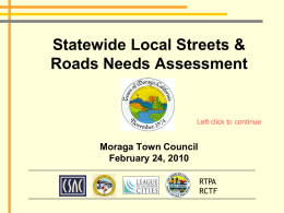 Roads Assessment PowerPoint Presentation