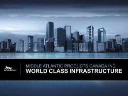World Class Infrastructure