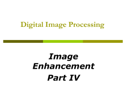 Image Processing EELE 54..