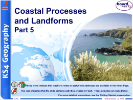 Coastal Processes and Landforms Part 5