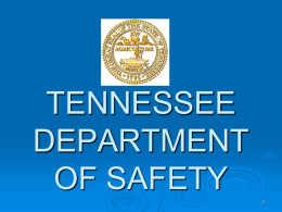 Ticket Evaluation - Home | Tennessee Administrative Office