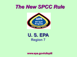 U.S. EPA Oil Spill Program