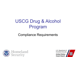 USCG Drug & Alcohol Program