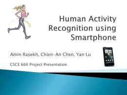 Human Activities Recognition