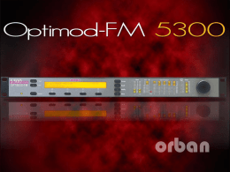 Optimod-FM 5300