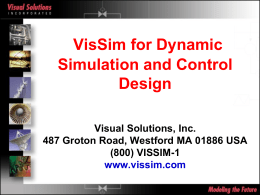 VisSim/Embedded Controls Developer for TI C2000