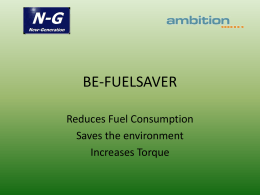 BE-FUELSAVER*