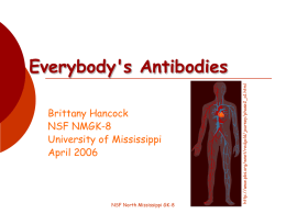 Blood: The liquid of life - University of Mississippi