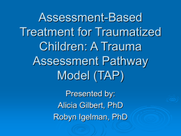 Trauma Assessment Pathway: Assessment