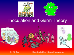 Inoculation and Germ Theory 442kb