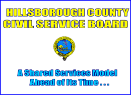 Hillsborough County Civil Service Board