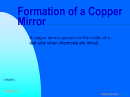 A Copper Mirror