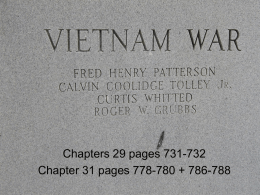 Vietnam War - Waverly-Shell Rock Community School District