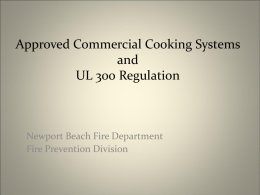 Commercial Cooking Systems