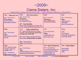 Cierra Sisters, Inc. 2009