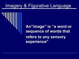 Figurative Language - Reading Comprehension Online
