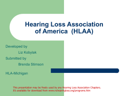Self Help For Hard of Hearing People, Inc.