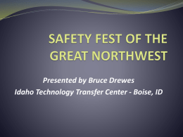 SAFETY FEST OF THE GREAT NORTHWEST