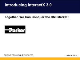InteractX 3.0 Distributor RoadShow