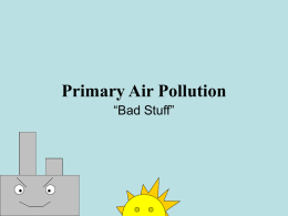 Primary Air Pollution - Virginia K. Fox Translations