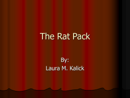 The Rat Pack - Spirit of Sinatra