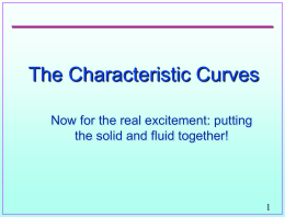 The Characteristic Curves