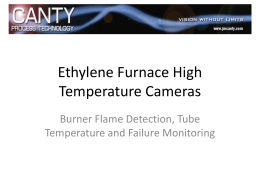 Ethylene Furnace High Temperature Cameras