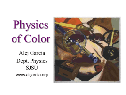 Color Wheel - Alejandro Garcia's Web Site
