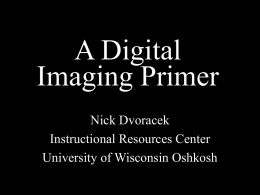 A Digital Imaging Primer