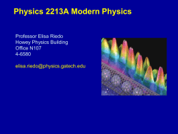 Modern Physics! - picoForce Laboratory