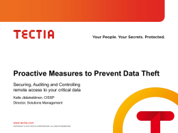Tectia Guardian 2.0 Training