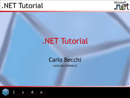 .NET Tutorial - www.deathlord.it