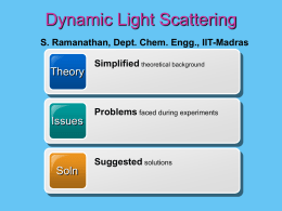 Contents Design - Chemical Engineering:IIT Madras