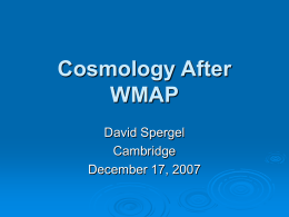 WMAP & The Emerging Standard Cosmological Model